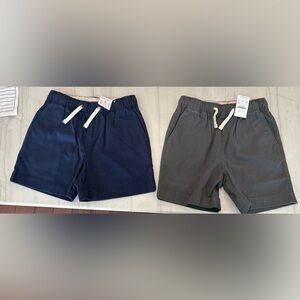 Crewcuts Boys Pull-On Shorts in Navy & Charcoal